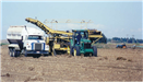 Harvesting Potatoes West of Rupert