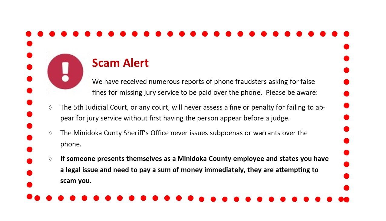 Jury scam Alert