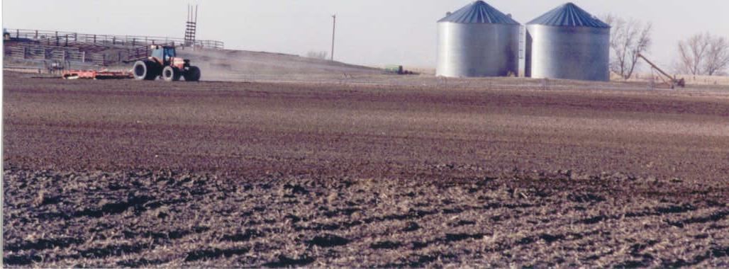 Farmer Preparing Ground