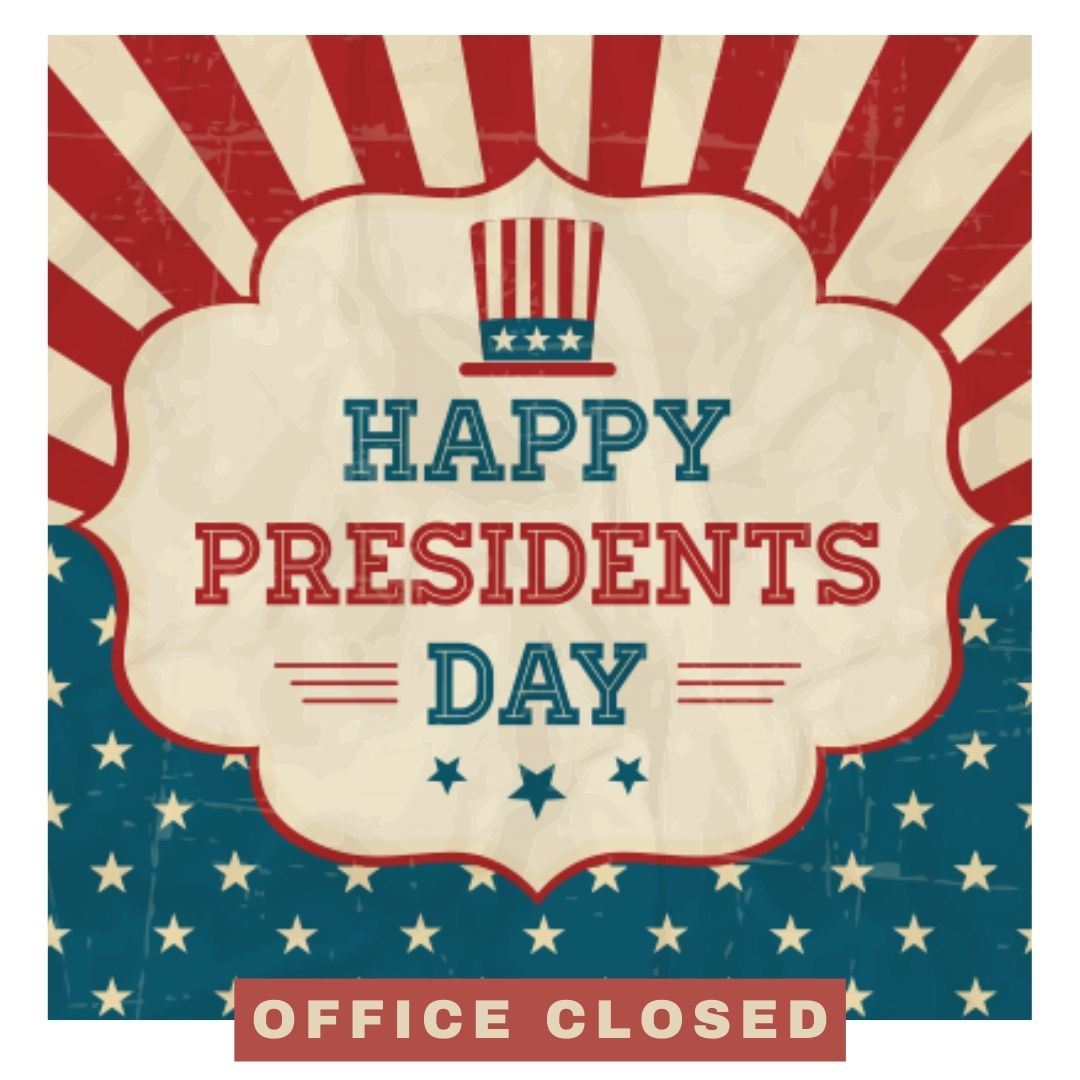 Presidents day office closed 